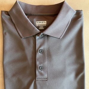 Augusta Sportswear Moisture Management Gray Polo MD